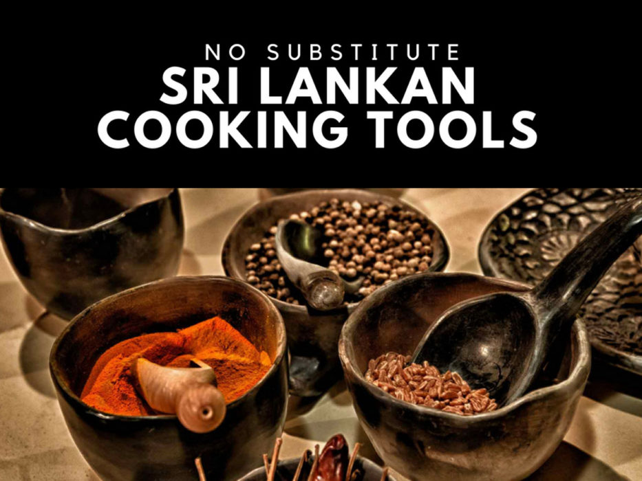 Traditional Sri Lankan Kitchen Equipment | Rustic Tour Guide